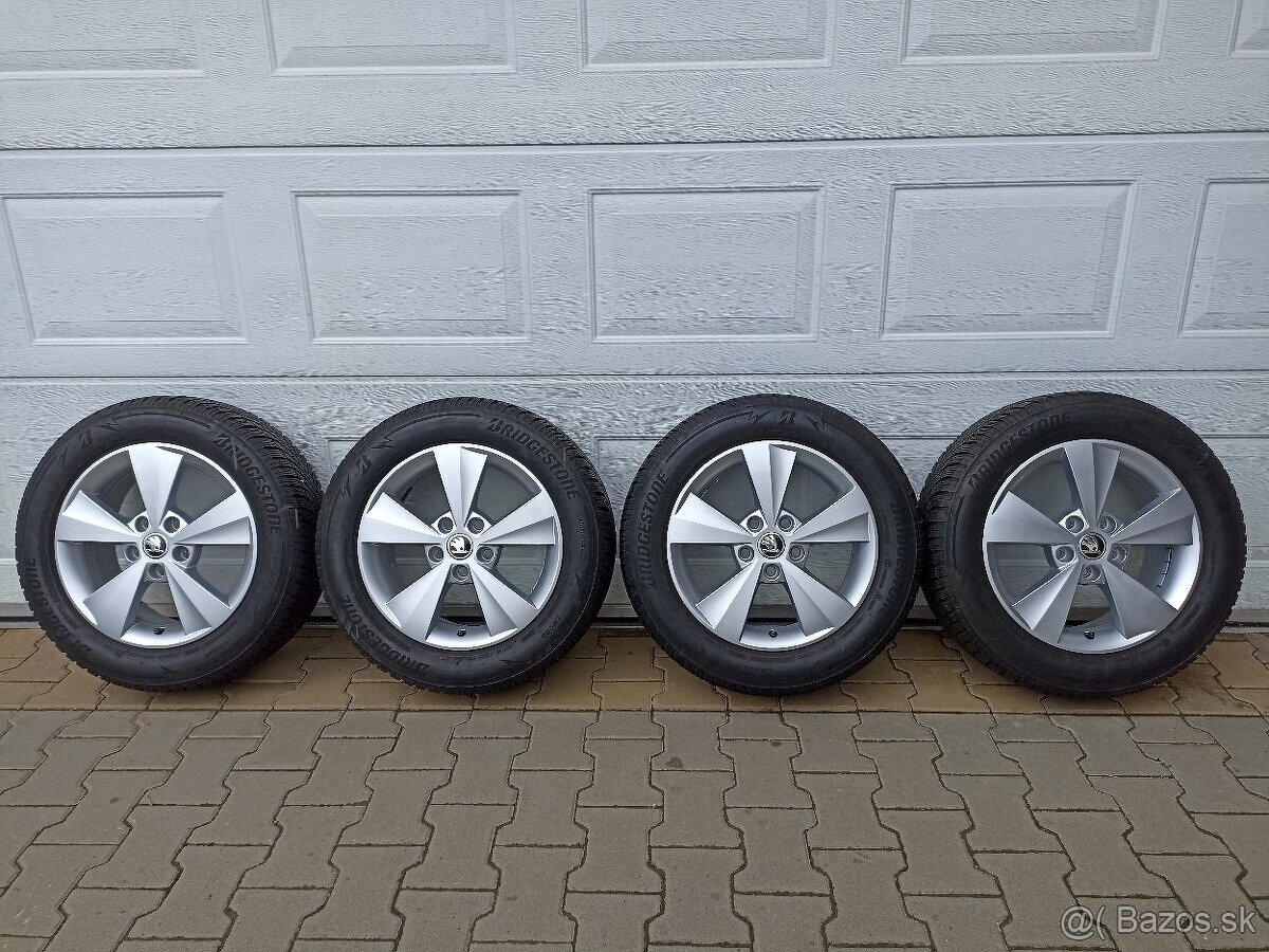 Originálna zimná sada Škoda, VW, Seat 5x112 R16 ET46 - 2