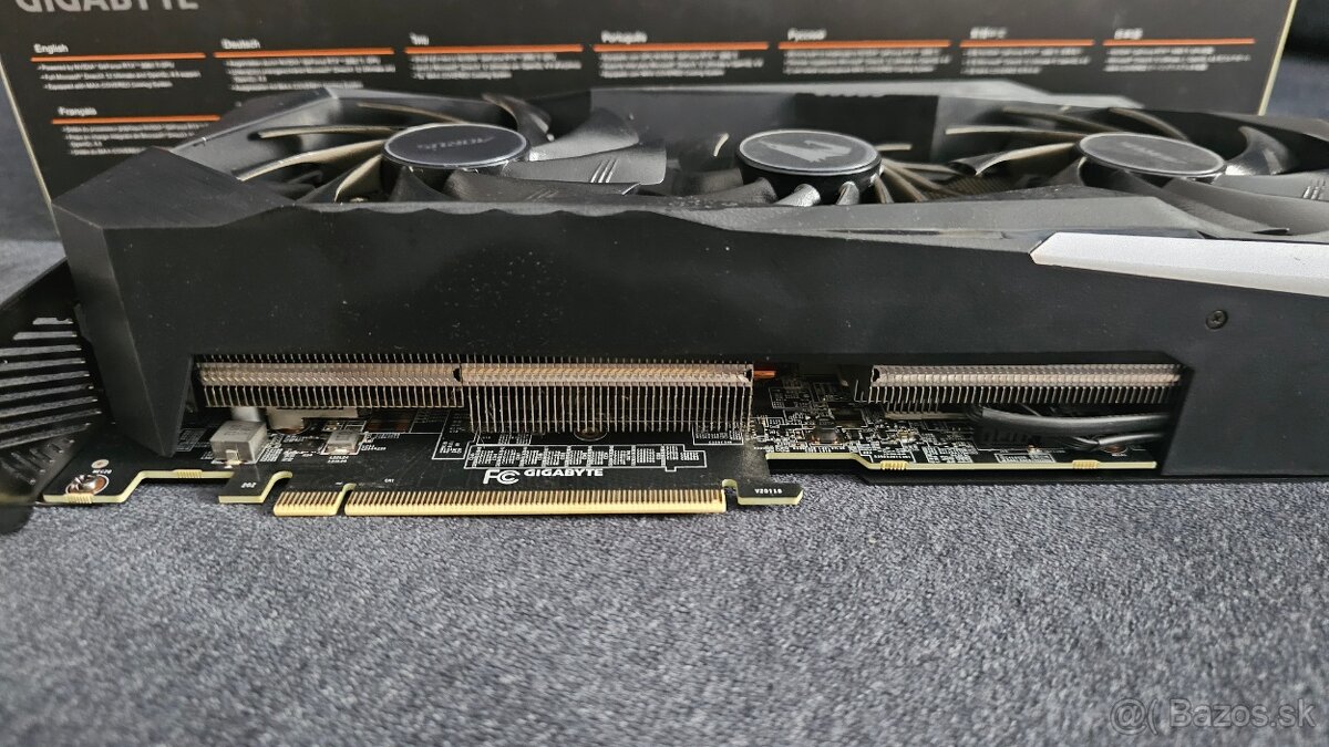 Predam Gigabyte RTX 3060 Ti 8GB OC Aorus RGB - 2