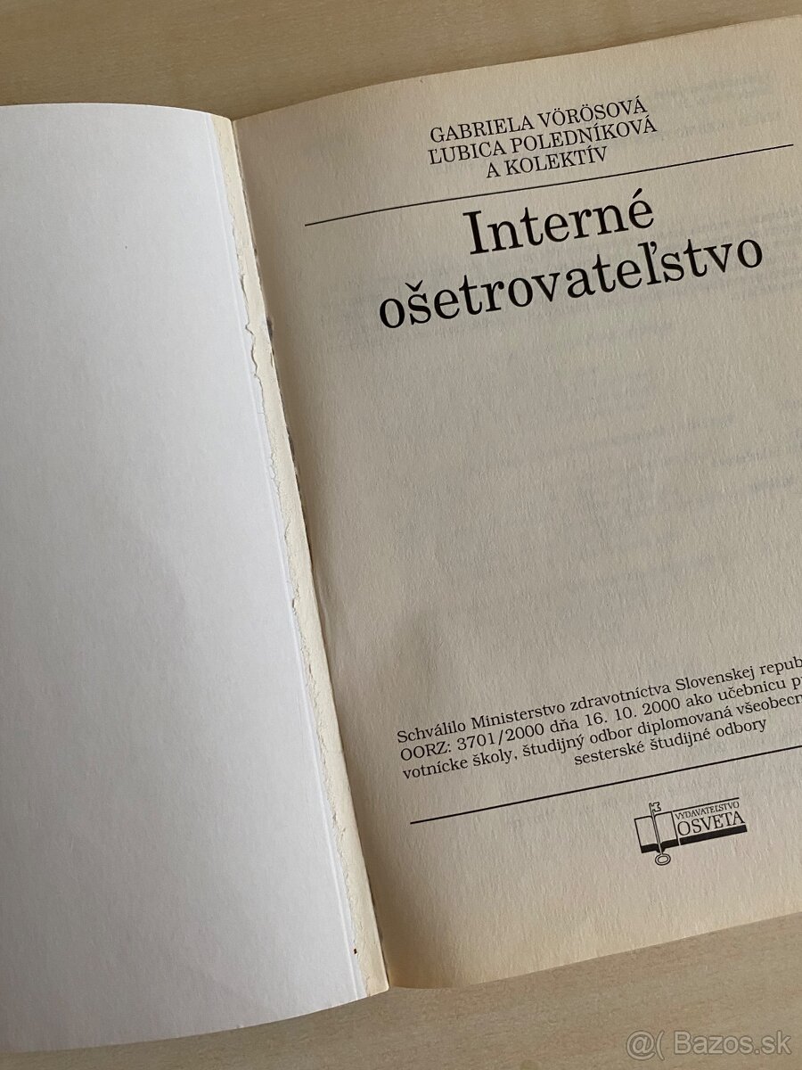 Interné ošetrovateľstvo - 2