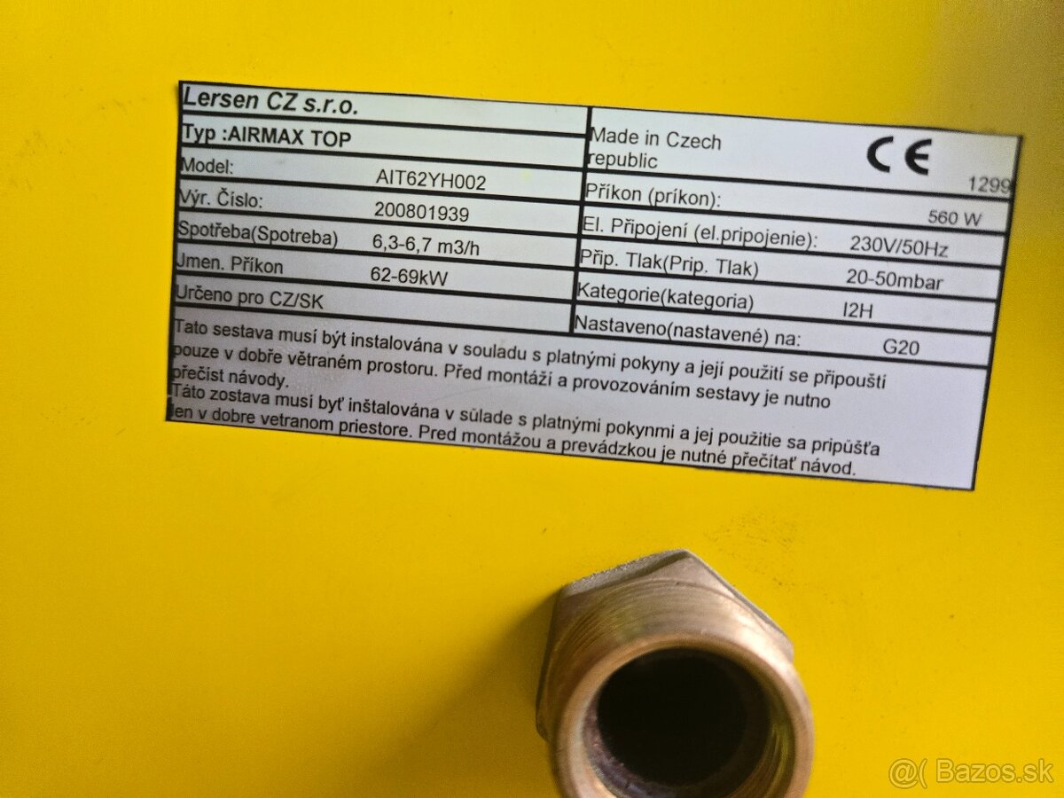 Plynové vykurovacie zariadenie Larsen - 2