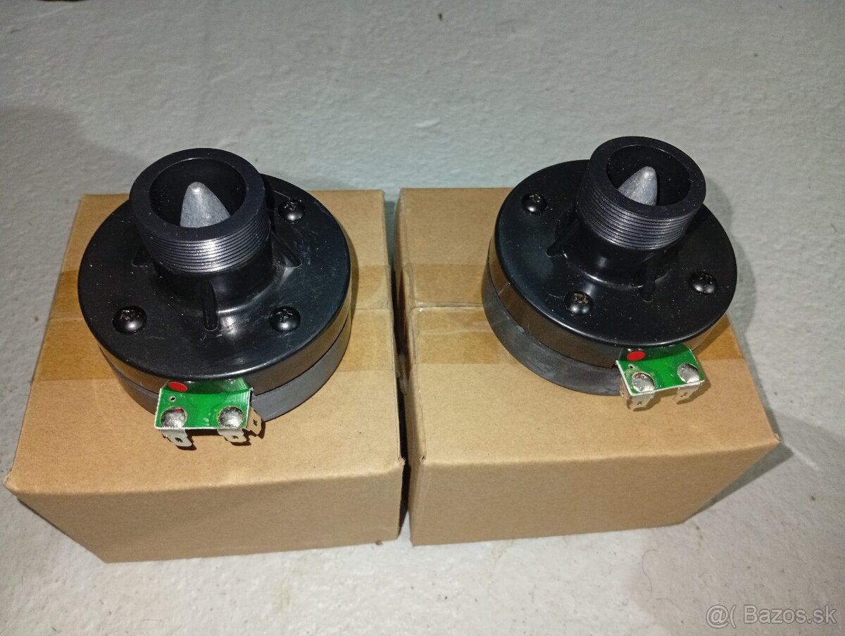 Nové výškové reproduktory - 2