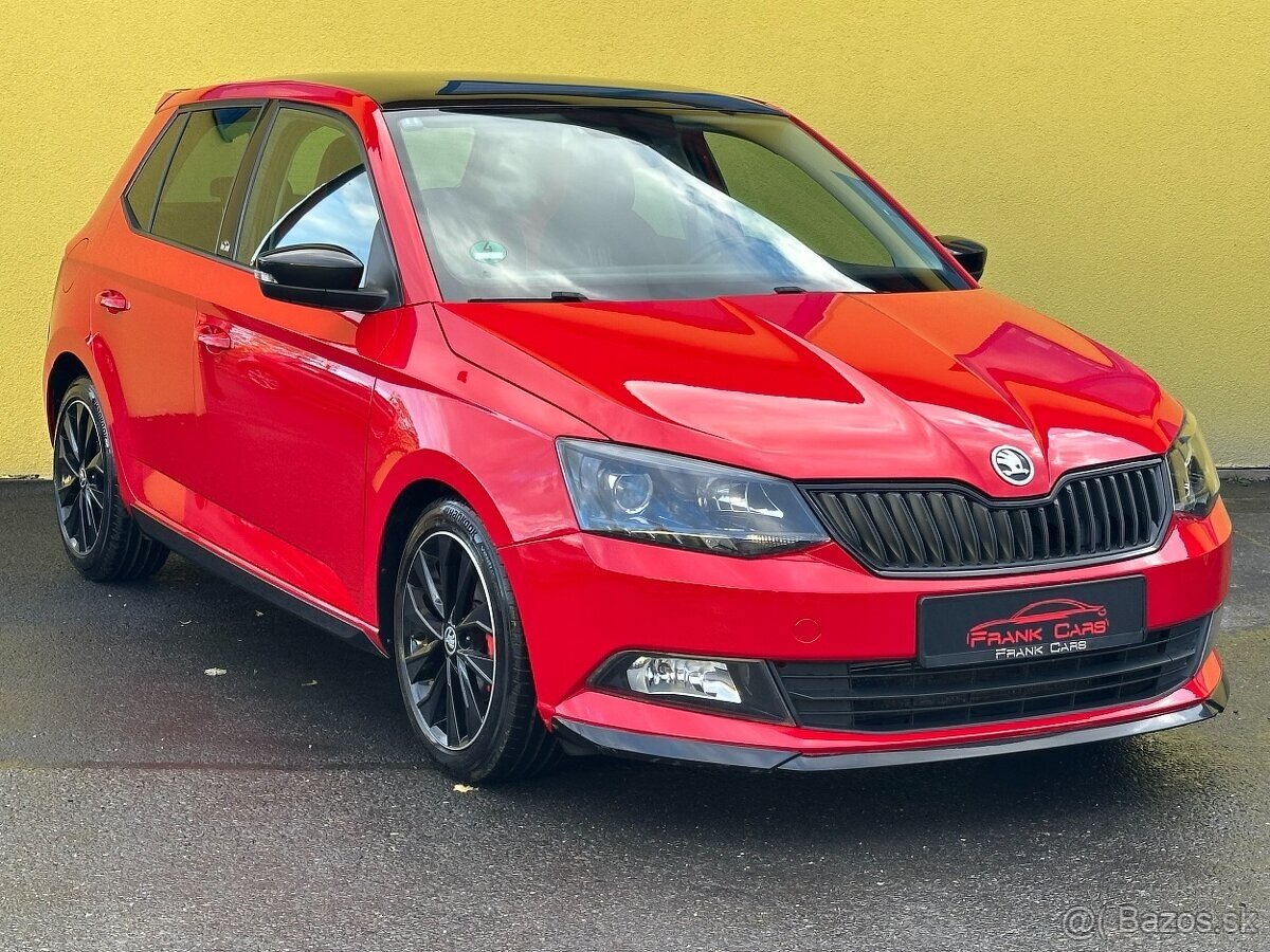 Škoda Fabia III MONTE CARLO 1.2TSI66kW 1.Maj. r.v. 2016 - 2