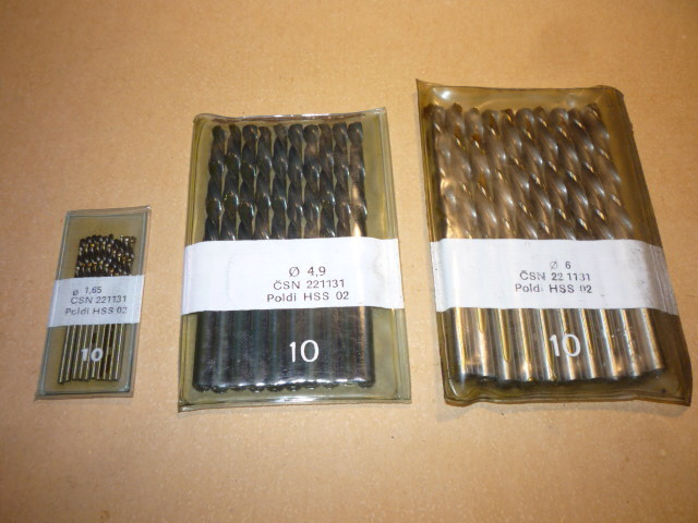 Predám valcové vrtáky ľavé - 1 - 2