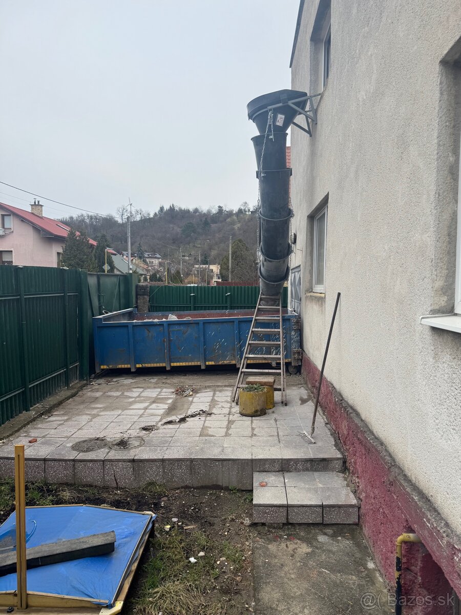 Sklzy na stavebný odpad / sut do 10m - 2