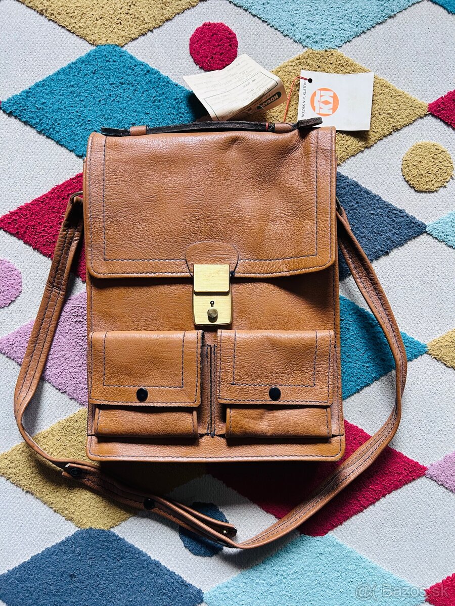 Retro kozena taska KOZAK - 2