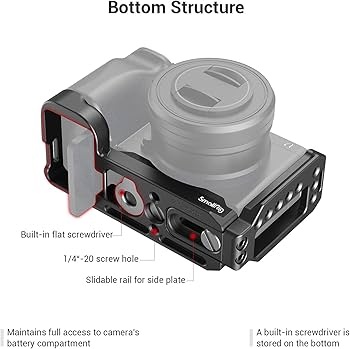 SmallRig L-bracket na Sony a6600 - 2