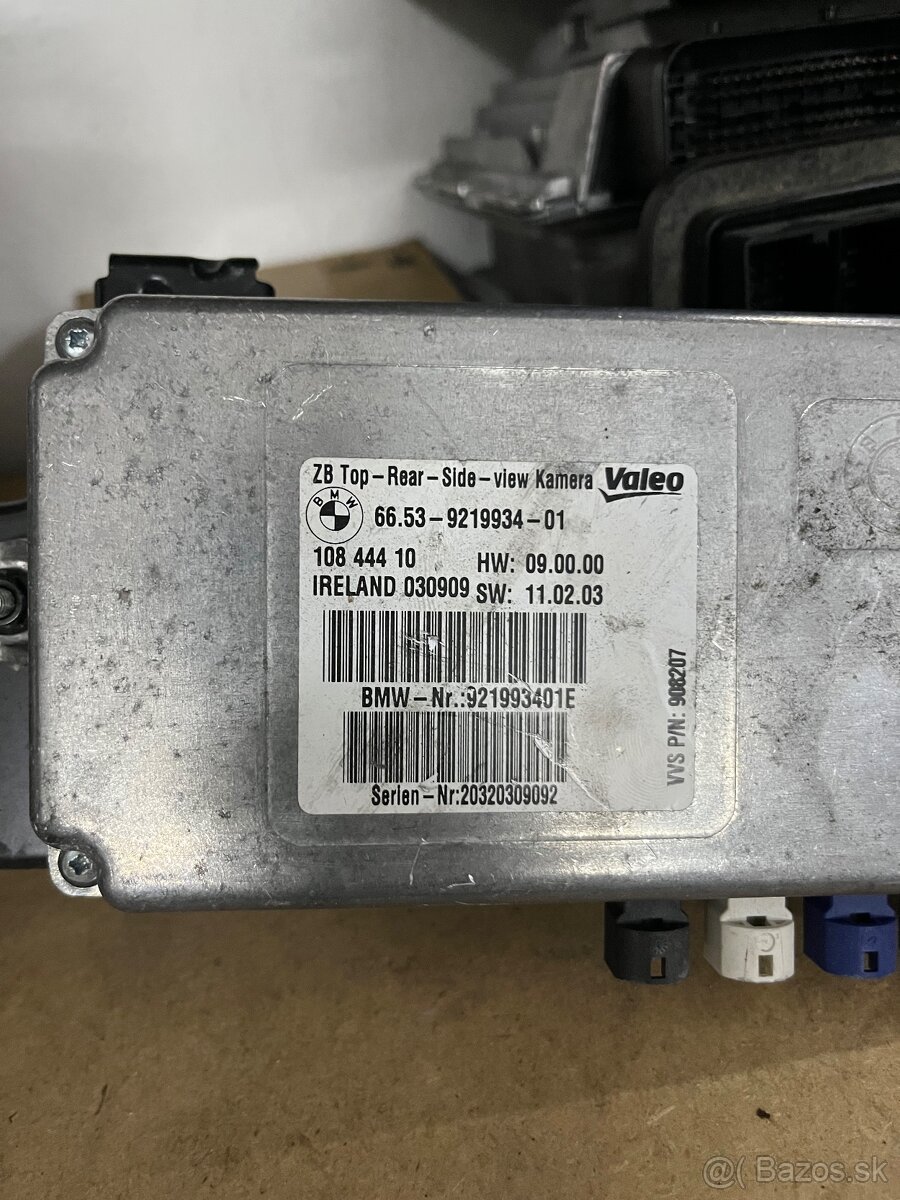 Kamery a Moduly kamier BMW rada F - 2