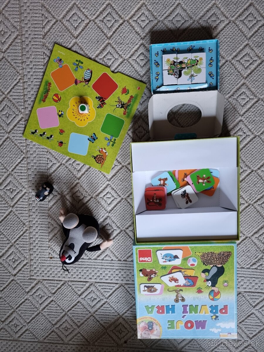 Krtko moja prva hra kocky krtko - 2