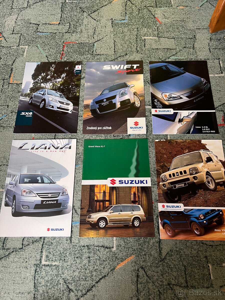 Prospekty brozury katalogy SUZUKI - 2