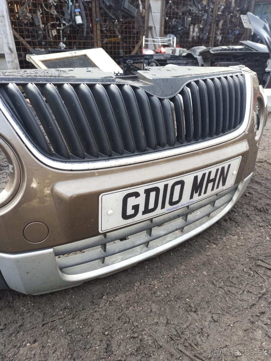 Predný nárazník Škoda Yeti - 2