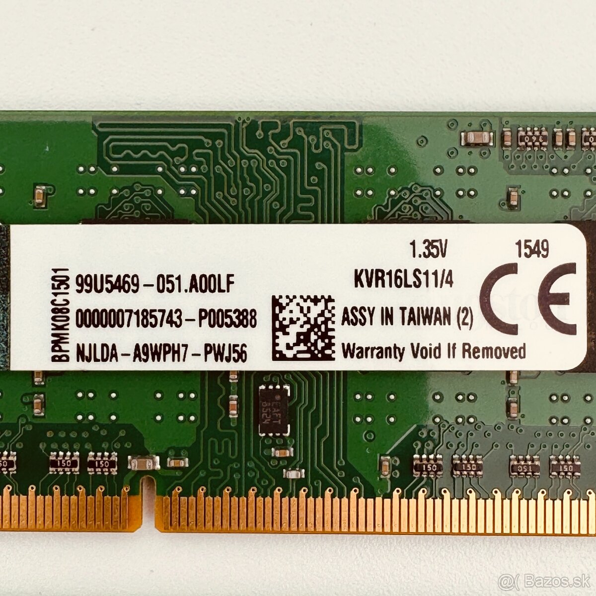 RAM SODIMM DDR3 4 GB x 2 KINGSTON - 2
