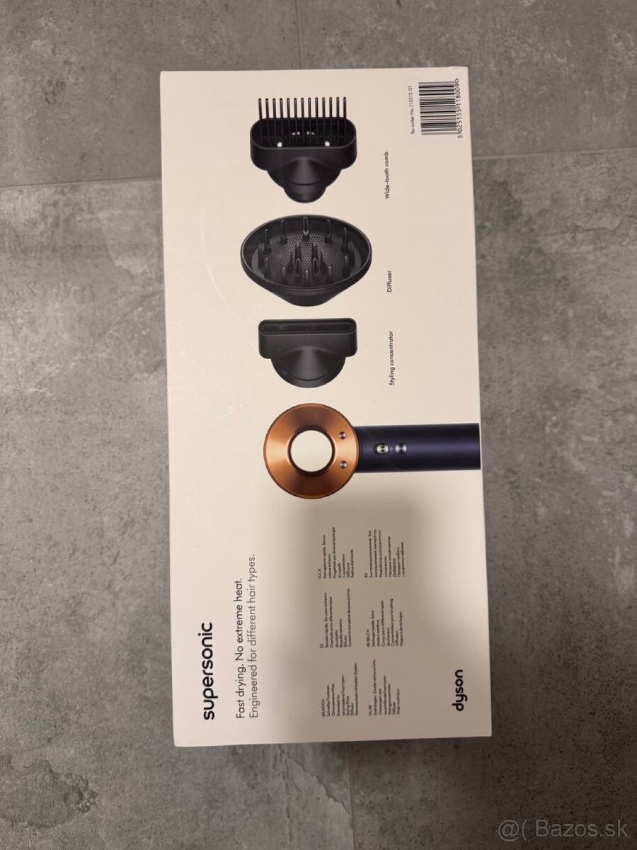 Dyson Supersonic- Curly+Coily (Prussian blue/Rich copper) - 2