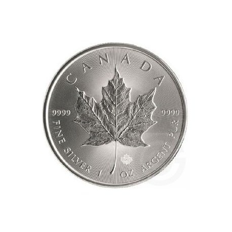 Maple Leaf strieborne mince - 2