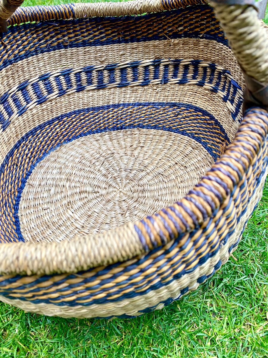 Slamený košík - 2