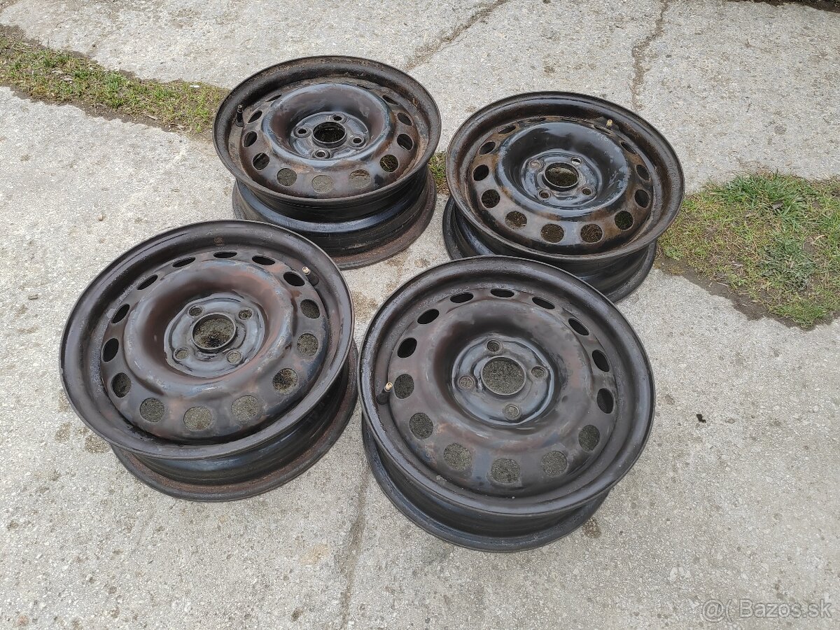 Plechové disky 4x100 R14 56.1mm - 2