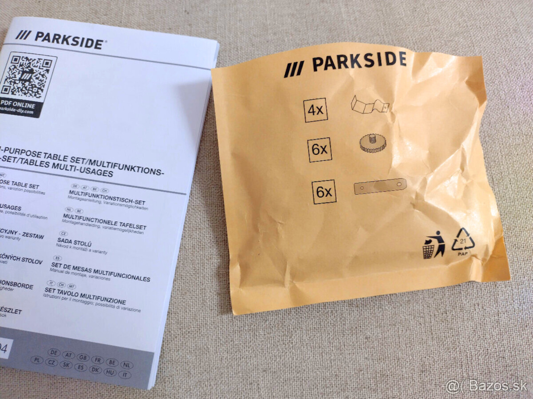 prislusenstvo pre skladaci stol Parkside - 2