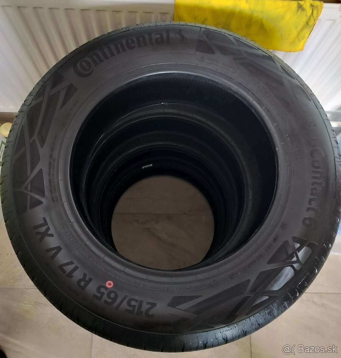 Predám letné pneumatiky Continental R17 - 2