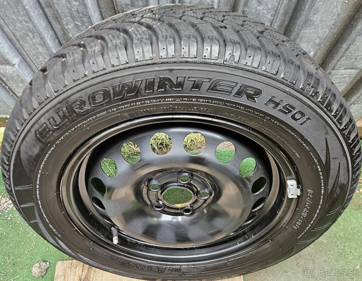 Originálna zimná sada VW - 5x100 r15 + 185/65 r15 - 2