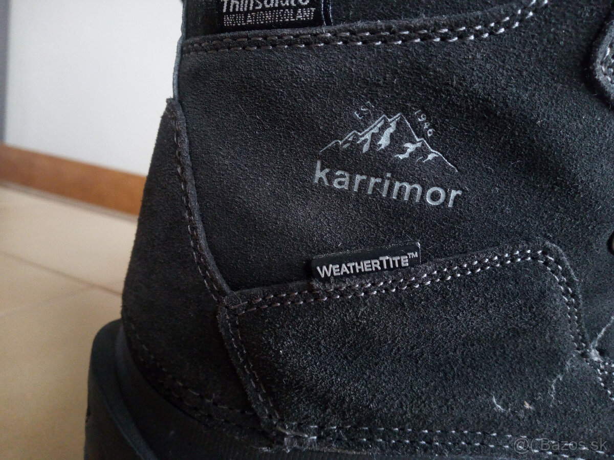 Panska zimna kozena obuv KARRIMOR. - 2