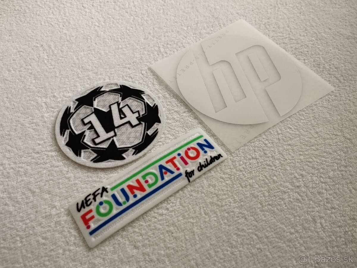 Nažehlovacia nášivka Champions League Real Madrid - 2