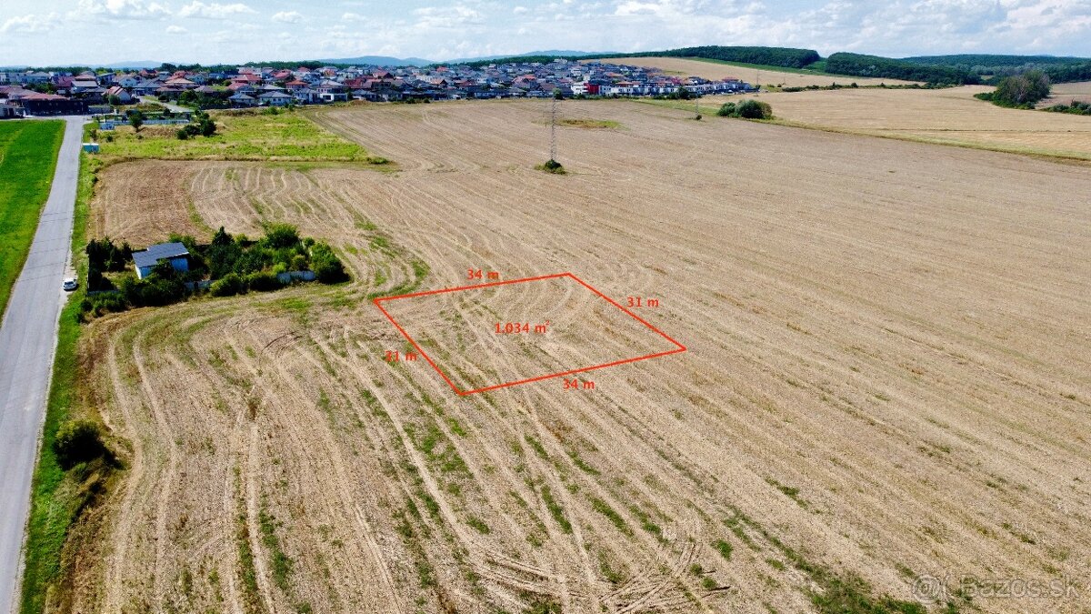 Investičný stavebný pozemok Košice - Krásna - 2