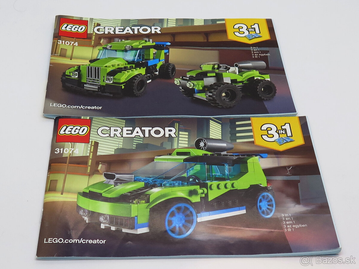Lego Creator 31074 Rocket Rally Car - 2