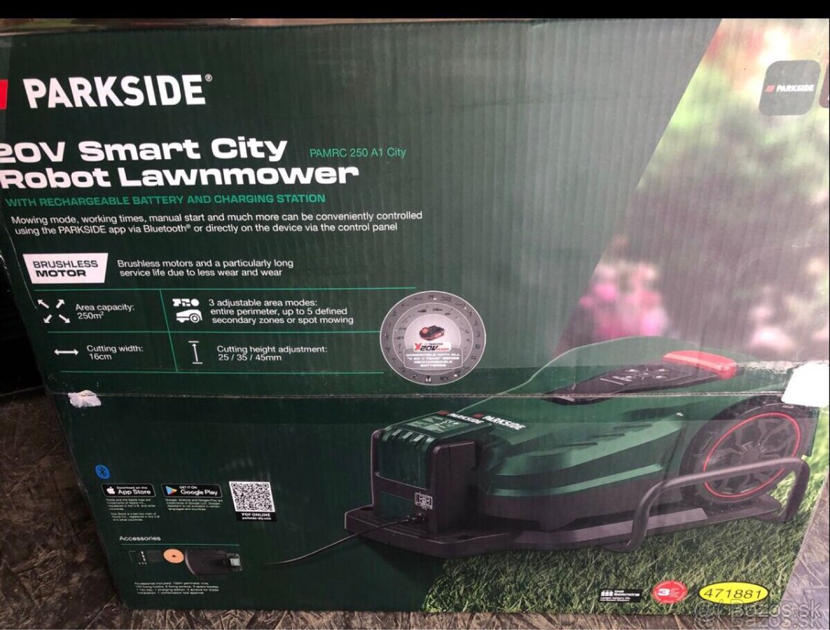 Robotická kosačka Parkside - 2