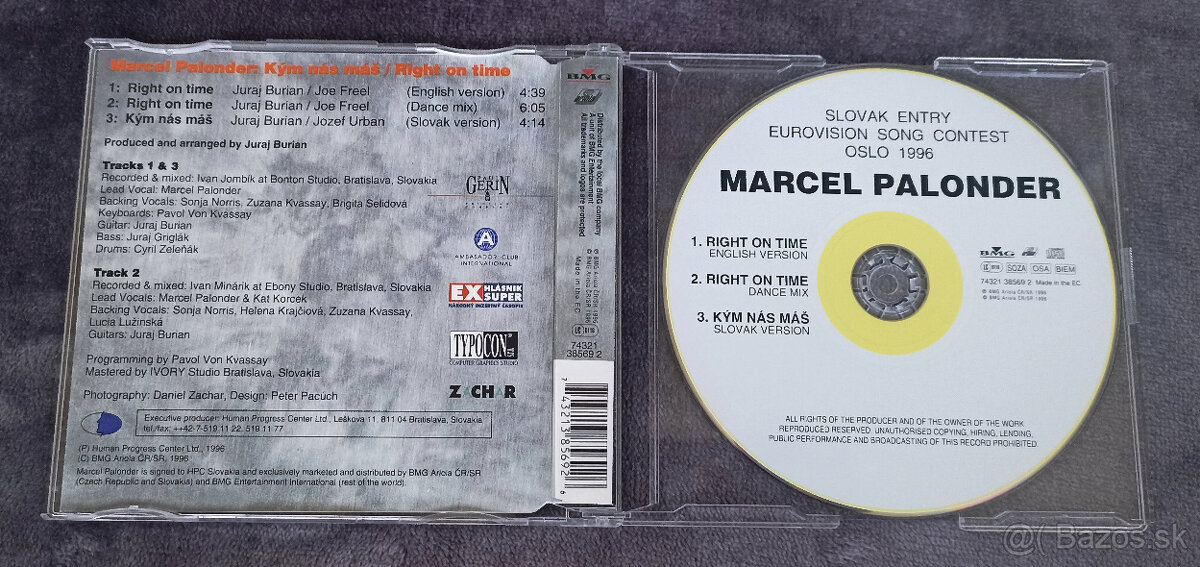Marcel Palonder - Kým nás máš / Right on time - 2