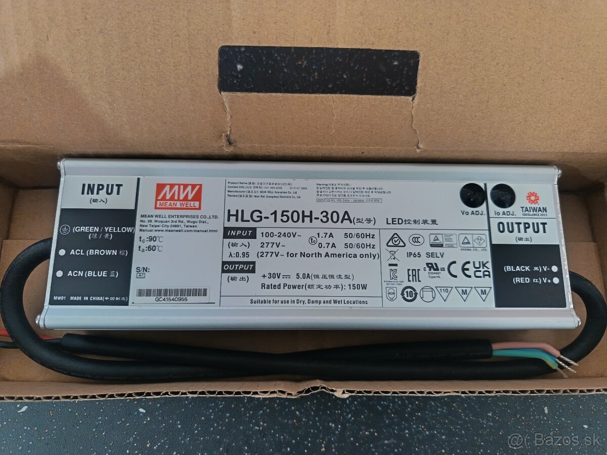 Mean Well HLG-150H 30A - 2