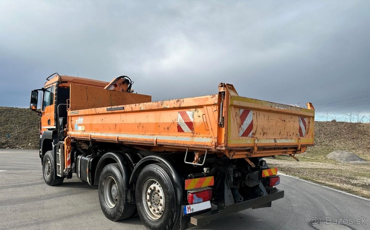 MAN TGS 28.360, sklápač, 6x6 - 2