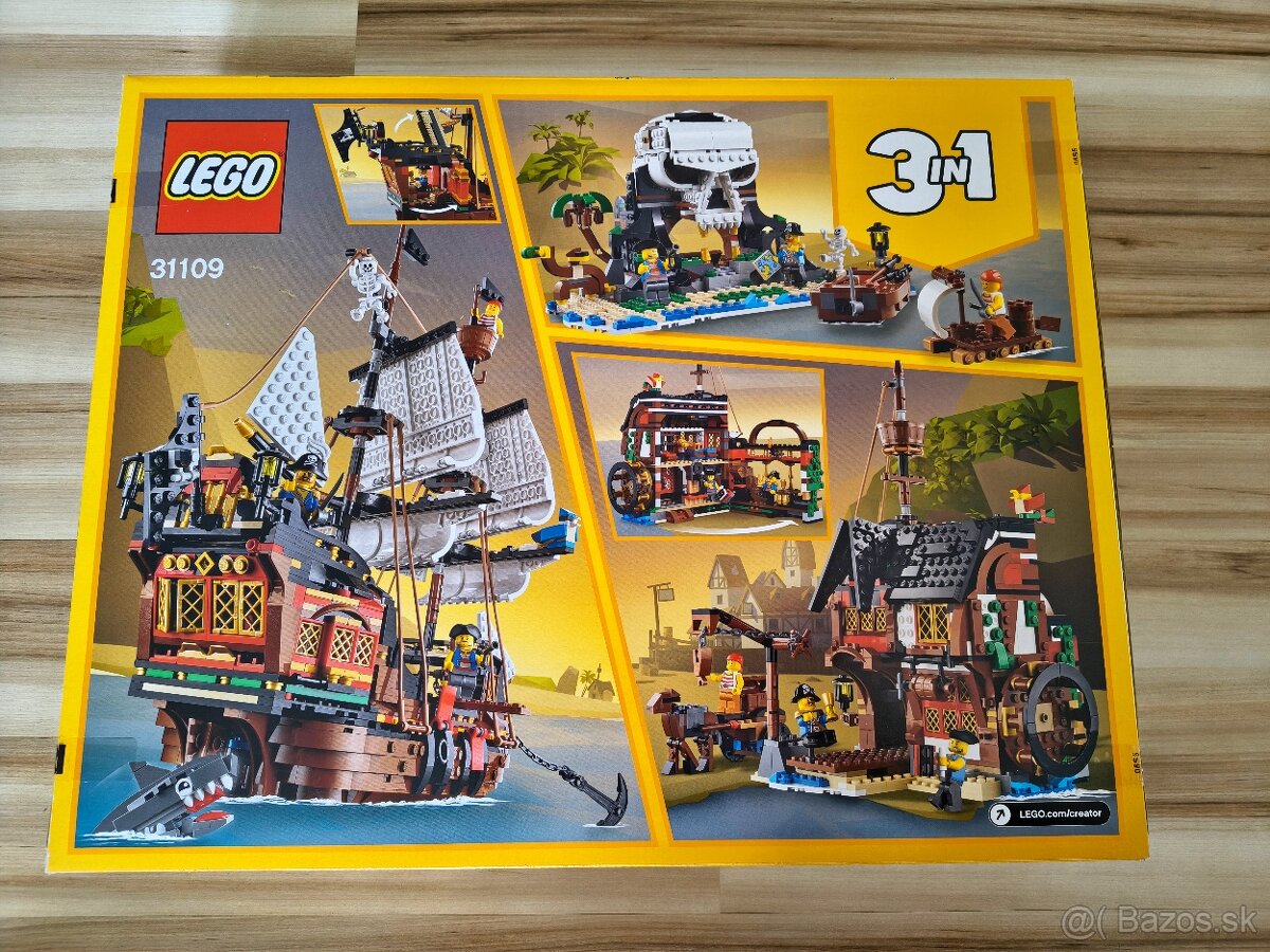 LEGO Creator 31109 Pirátska loď - 2