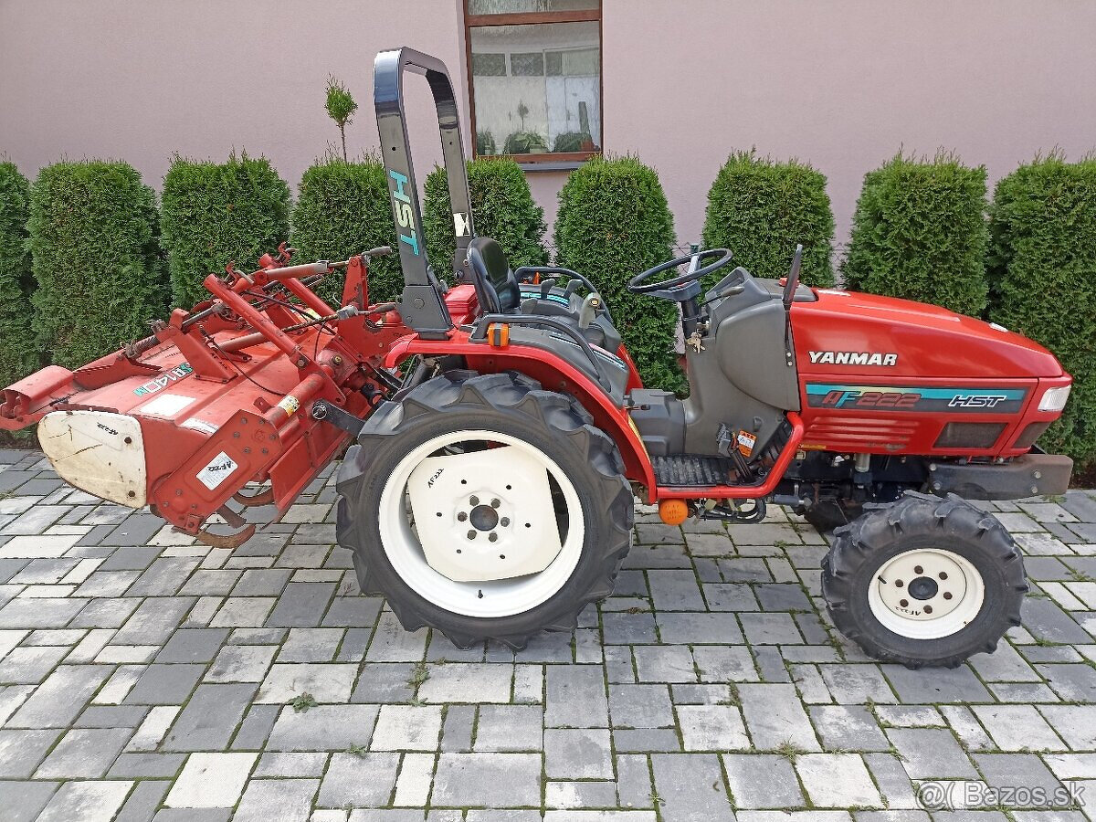 Predám Japonský malotraktor Yanmar AF222 4×4 - 2