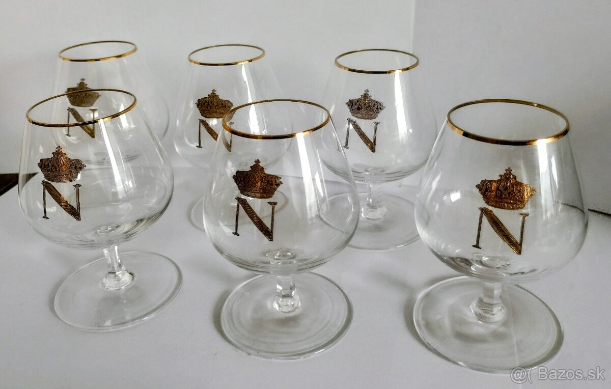 Retro poháre Napoleonky - 2