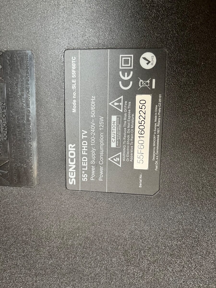 Predam LED tv Sencor 55 palcov - 2