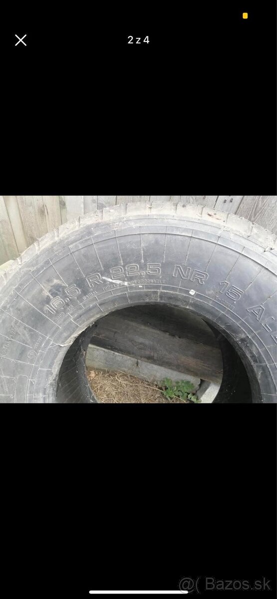 Kúpim pneumatiku 16.5 R22.5 - 2