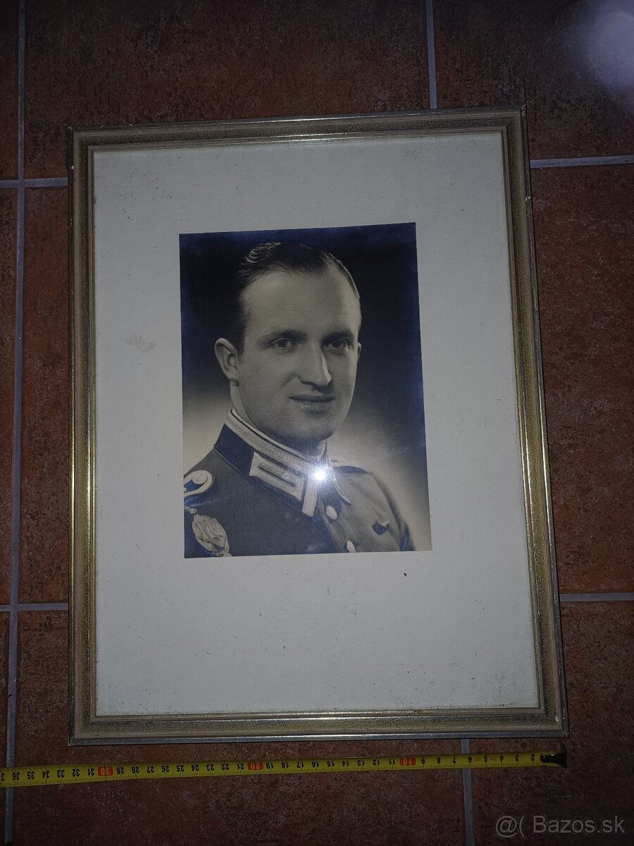Predám portrét nemeckeho vojaka wehrmacht - 2