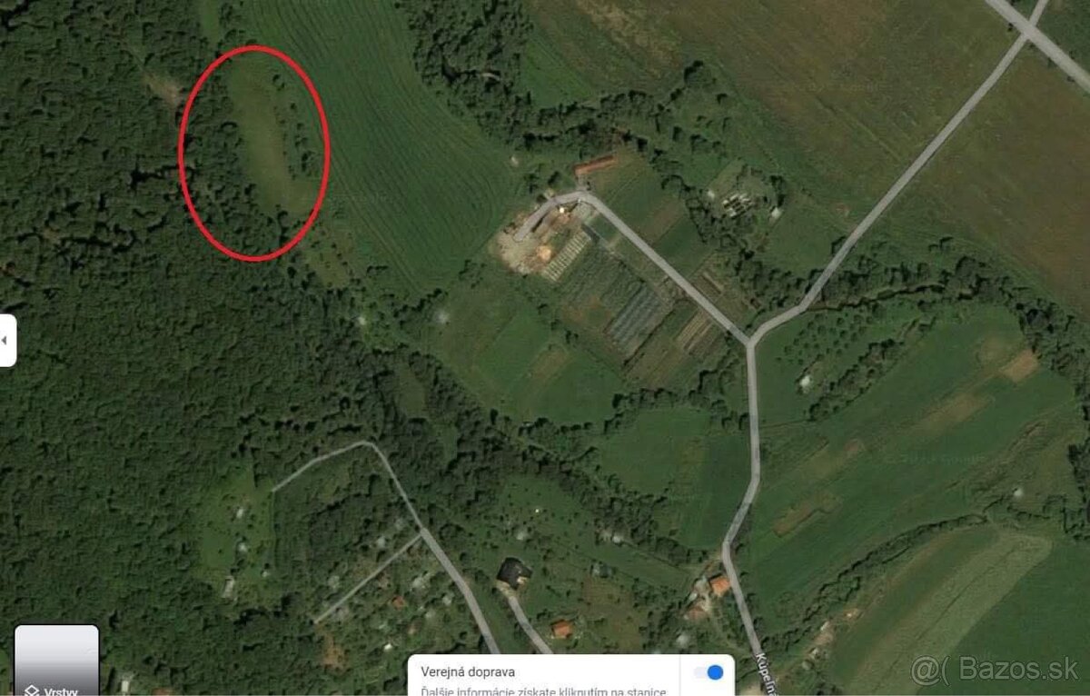 Predám lúku na Viničke (Kúpeľná ulica) Revúca - 2