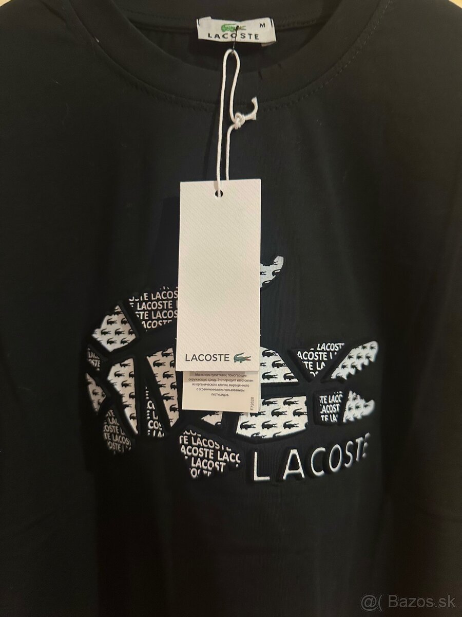 Lacoste - Tricko cierne (M) - 2