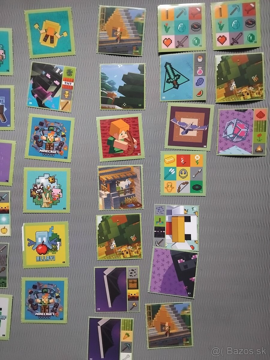 Minecraft samolepky - 2