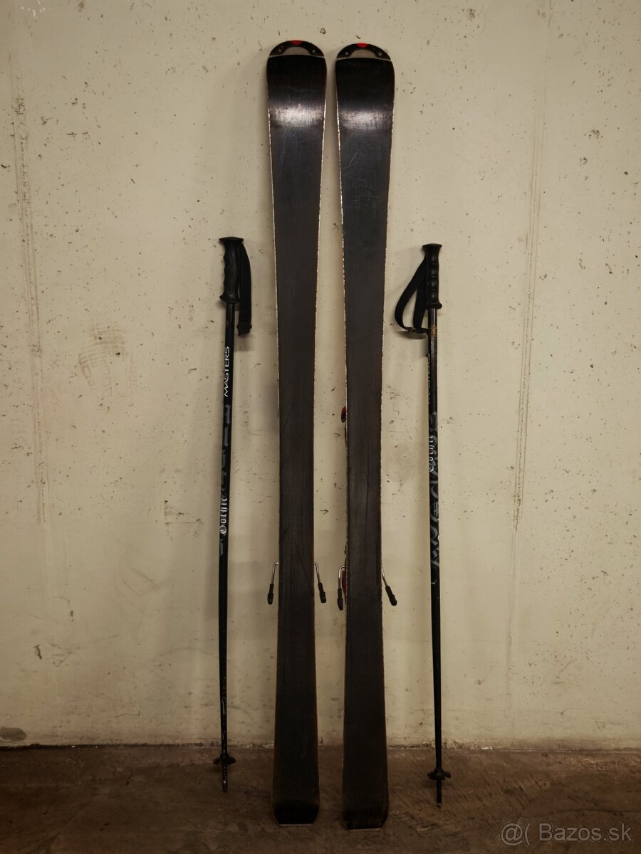 Predám staršie lyže ROSSIGNOL 4 CROSS X 154 cm, R:14 - 2