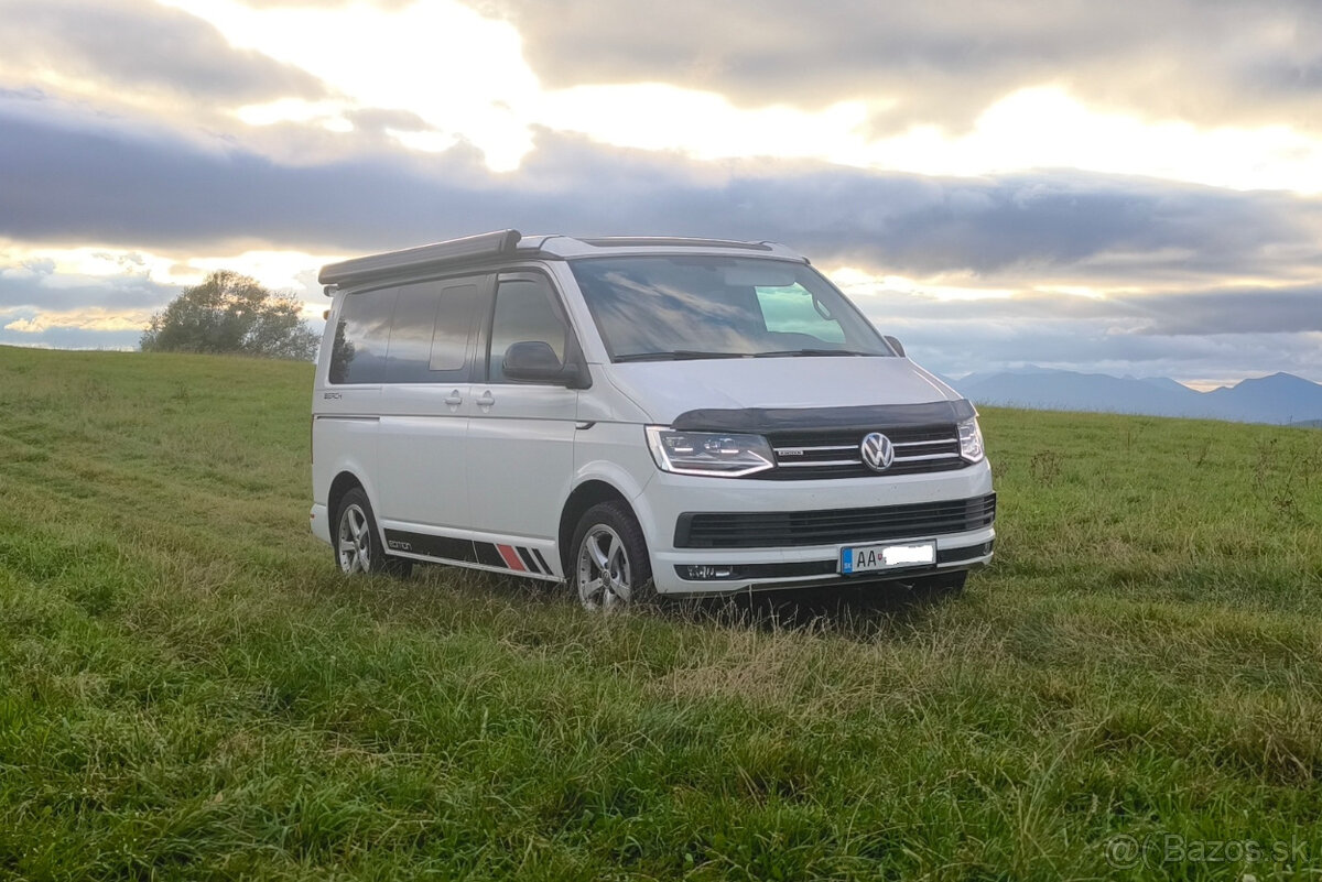 VW T6 California Beach -2.0TDI 110kw 4x4 DSG 9/2018 113000km - 2