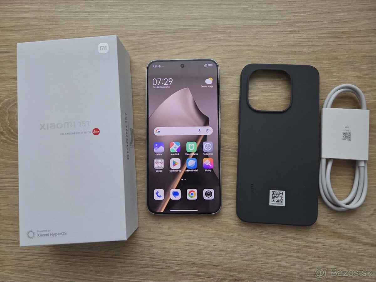 Xiaomi 15T 12GB/256GB gray, top, zaruka - 2