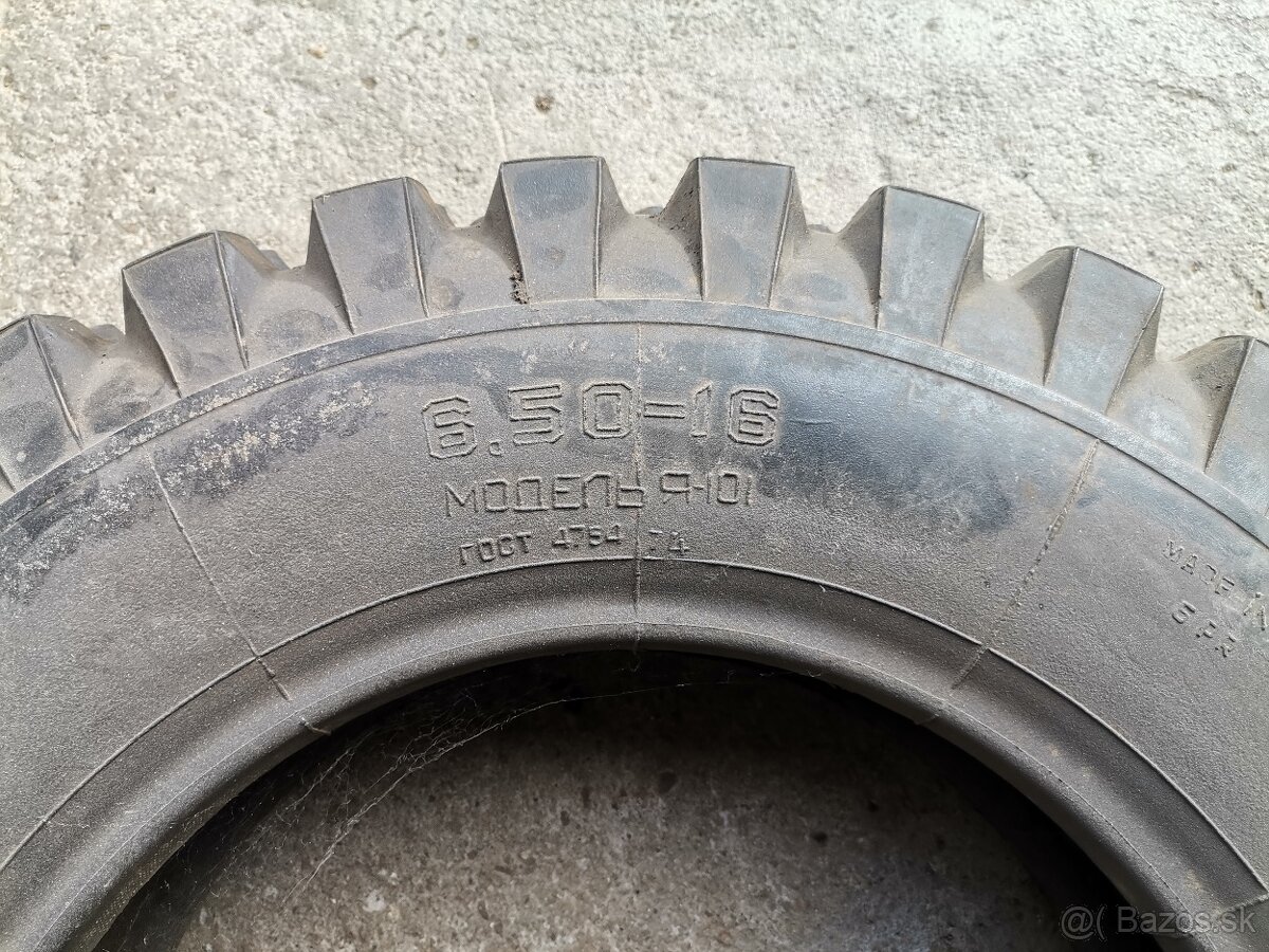 Gaz 69M pneu 6,50-16 - 2