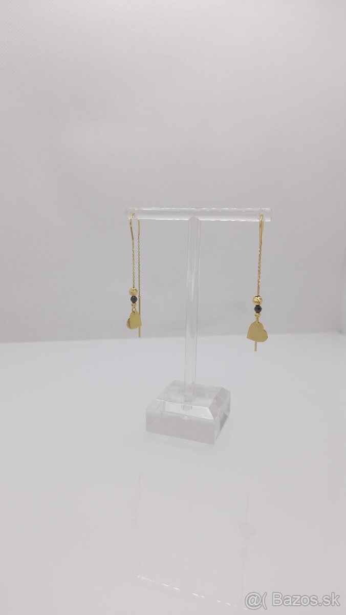 Krásne zlaté náušnice - 2