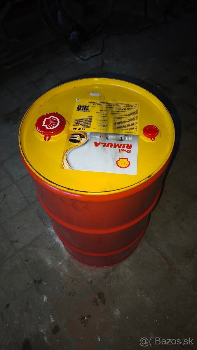 Olej Shell rimula 15W40 - 2