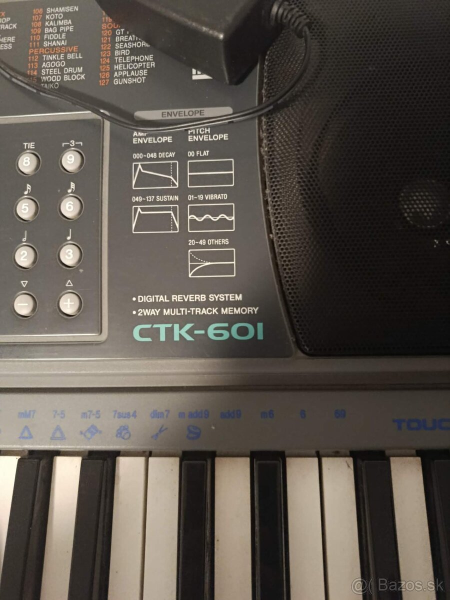 Keybord Casio CTK 601 +STOJAN - 2