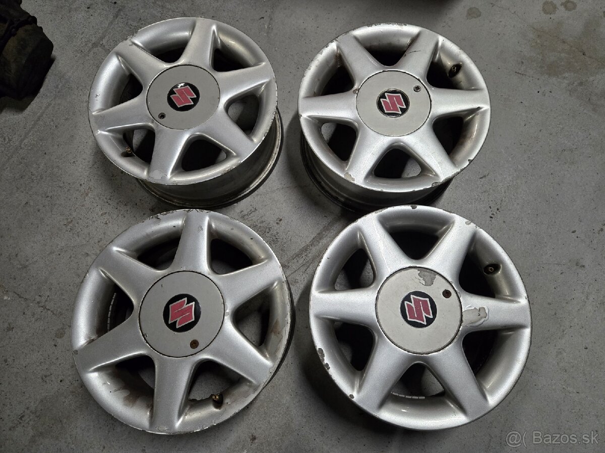 Hliníkové disky 4x100 R14 - 2