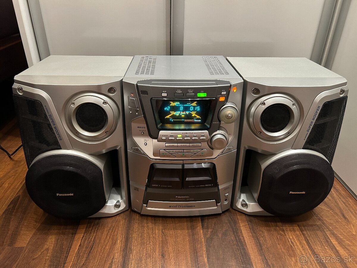 Predám hi-fi vežu PANASONIC SA-AK44 - 2