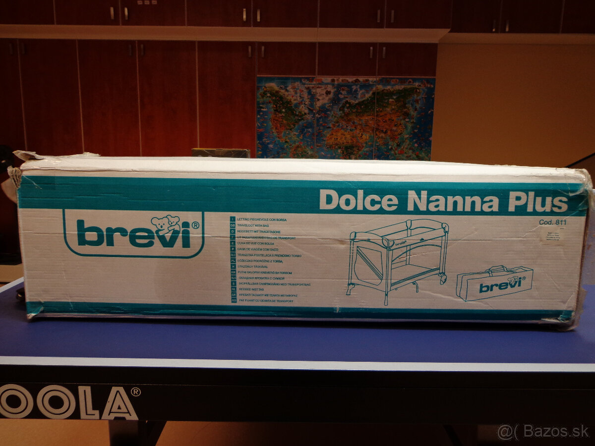 Predám detskú rozkladaciu postieľku Brevi - 2