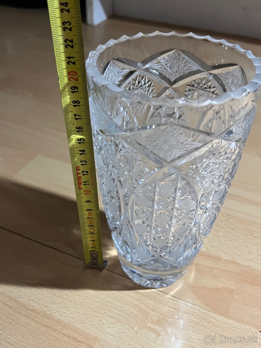 Bohemia Kryštál váza - 2